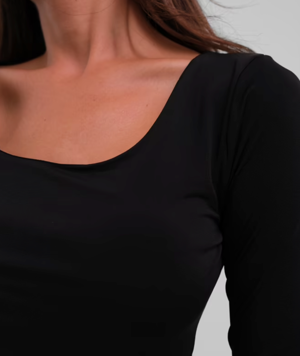 Squareneck sleeveshirt