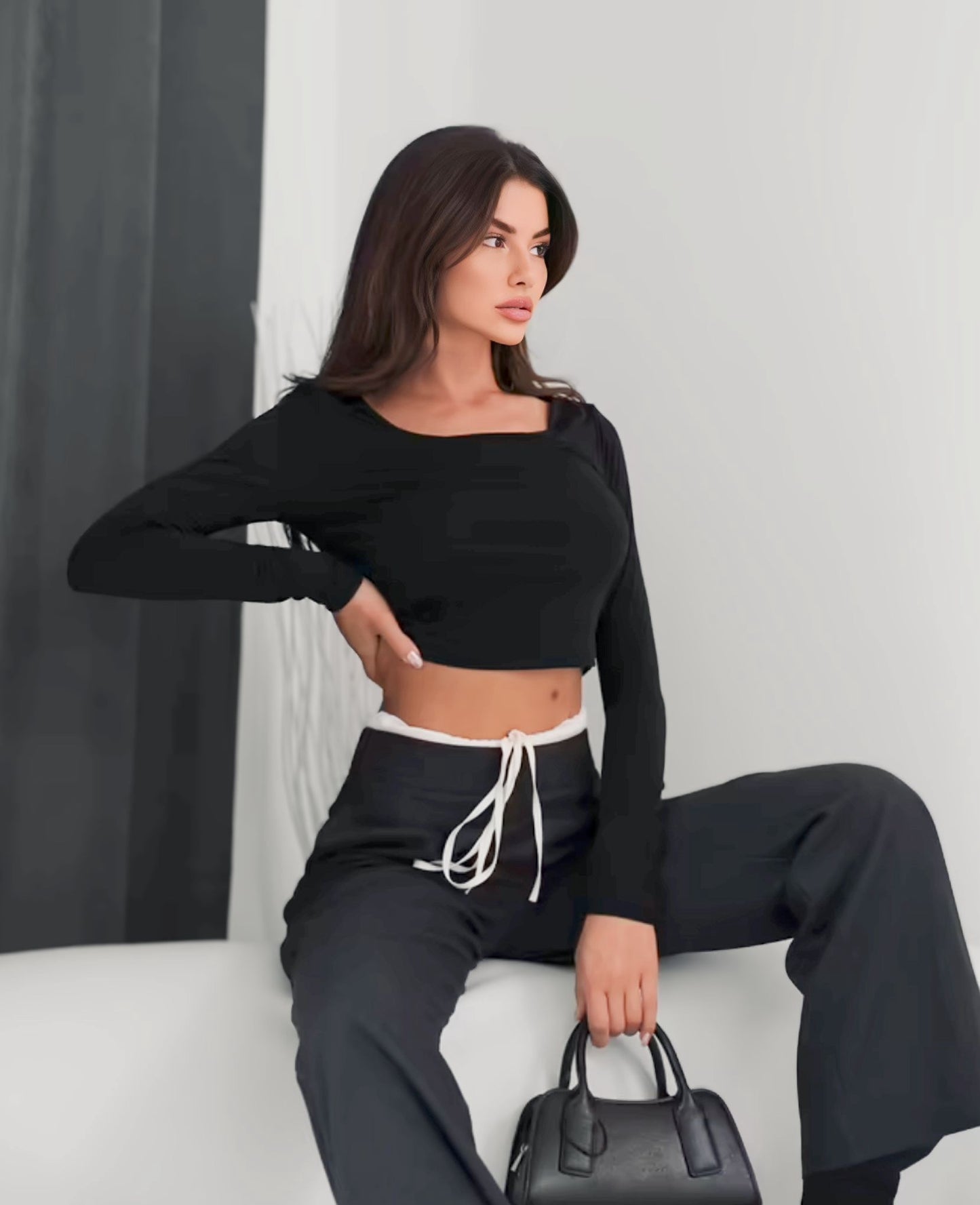 Squareneck sleeveshirt