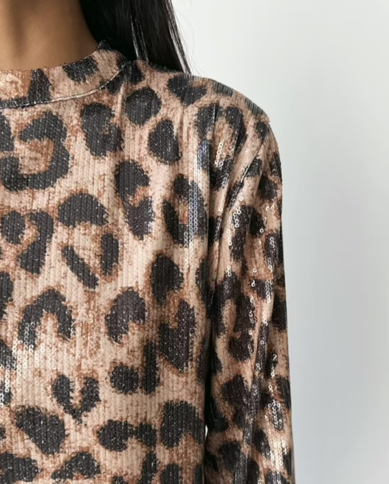 Animalier strass dress [SOLD OUT]