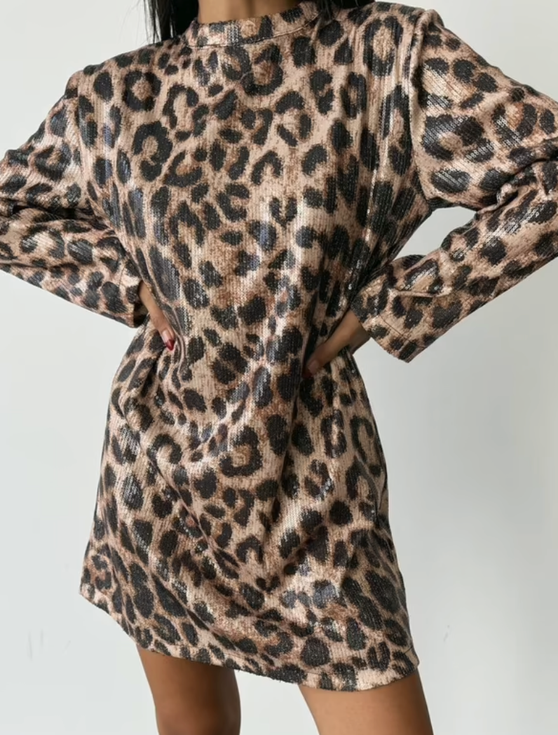 Animalier strass dress [SOLD OUT]