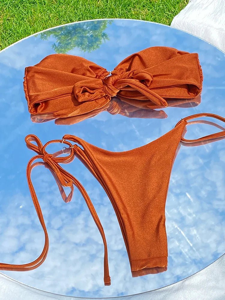 Quickie Bronze Bikini - Pre-Order - The Sensual Lion