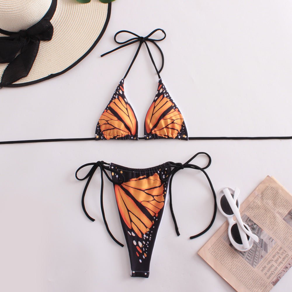 Butter printed bikini - The Sensual Lion